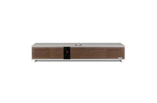 Ruark Audio R810 High Fidelity Radiogram - Soft Grey with Walnut Grille