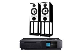 Naim Uniti Star All-In-One Player with Mission 770 Standmount Loudspeakers with Stands