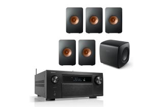 Denon AVC-A1H 15.4 Ch 8K AV Amplifier with KEF LS50 Meta AV Pack