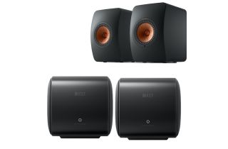 KEF LS50 Wireless II AV Speaker Pack (Pair of KC62 Subwoofer)