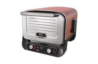 Ninja OO101UK Woodfire Electric Outdoor Oven, Artisan Pizza Maker and BBQ Smoker