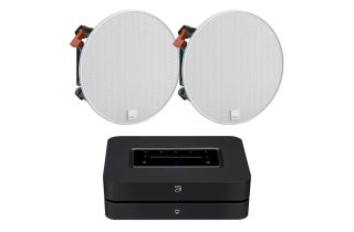 Bluesound Powernode with Dali Phantom E-50 In-Ceiling Speakers