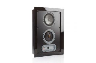 Manufacturer Refurbished - Monitor Audio Sound Frame 1 On-Wall Speaker - Black