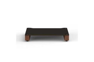 Blok Stax 2G Collection Base Shelf - Black Ash Plywood/Walnut