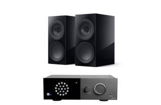 Lyngdorf TDAI-1120 2-Channel Streaming Amplifier with KEF R3 Meta Bookshelf Speakers